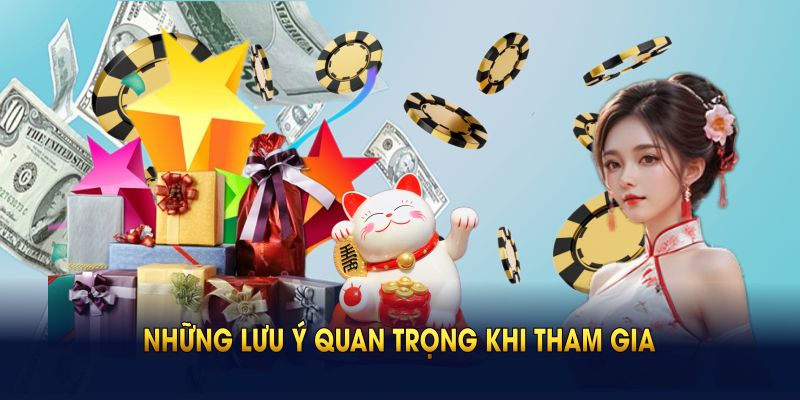 Những lưu ý quan trọng khi tham gia nhận khuyến mãi F168